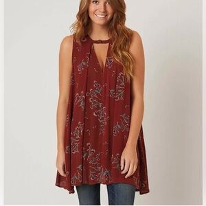 Free People "Tree Swing" Sleeveless Tunic (Preloved) MSRP $88